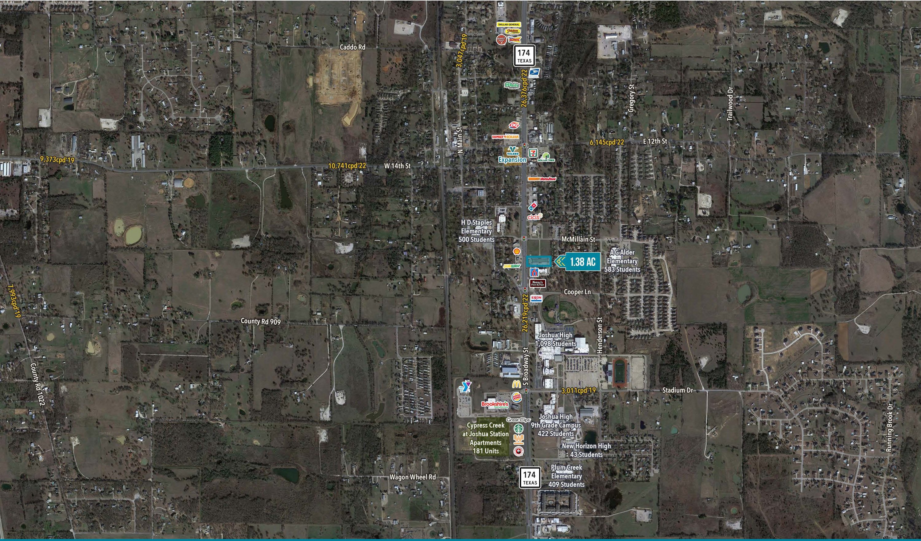 501 S Broadway St, Joshua, TX 76058