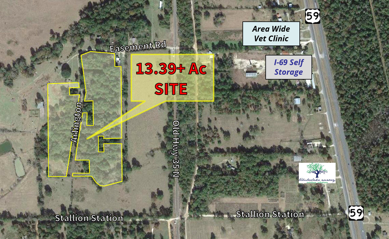 Easement Rd, Livingston, TX 77351