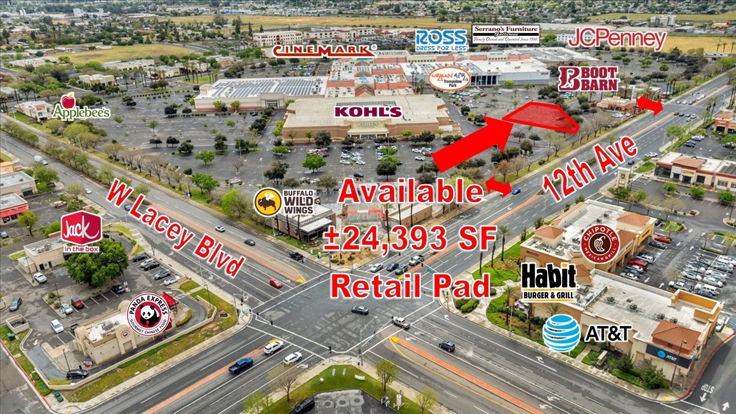 1695 W Lacey Blvd, Hanford, CA 93230