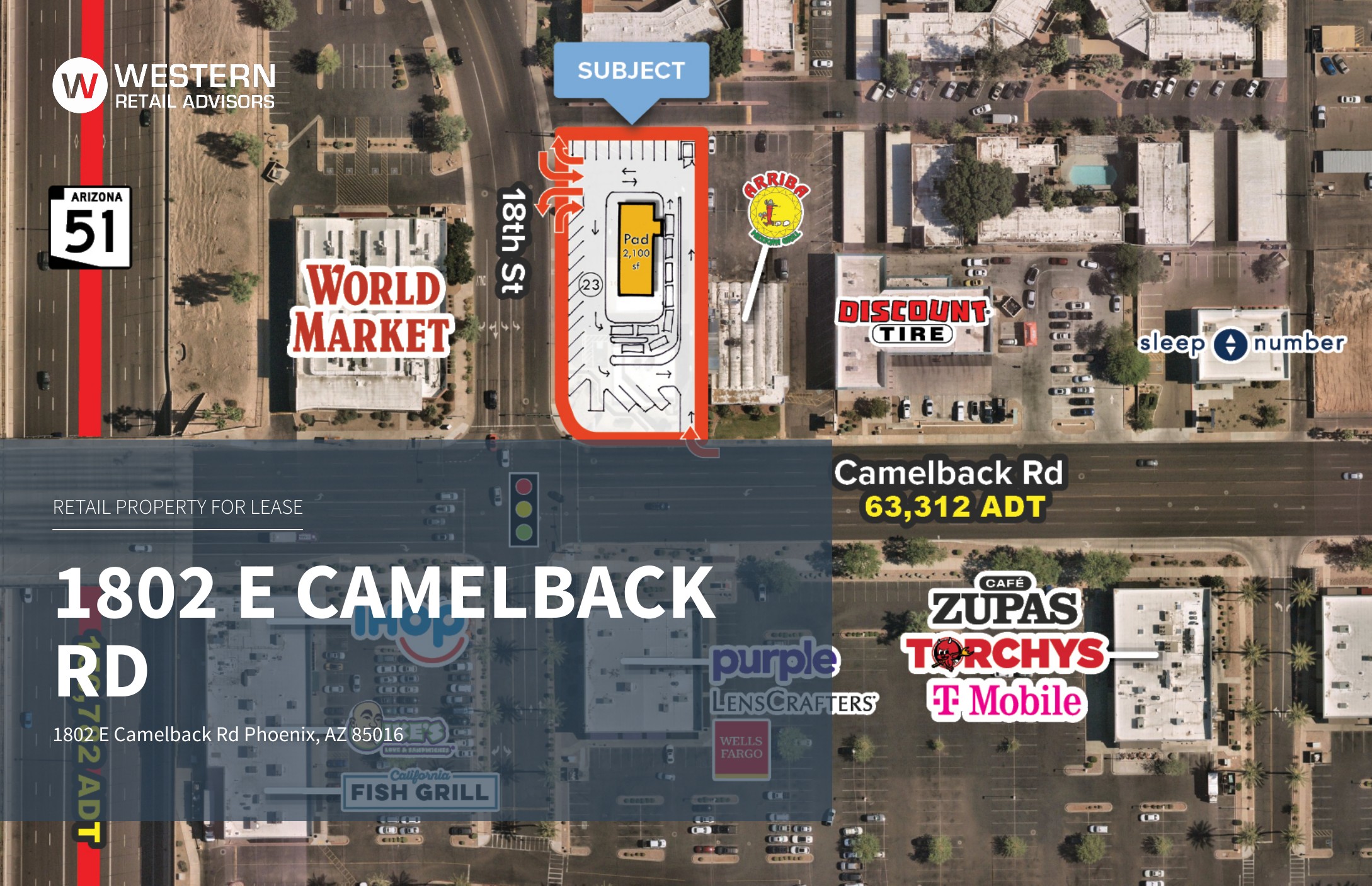 1802 E Camelback Rd, Phoenix, AZ 85016