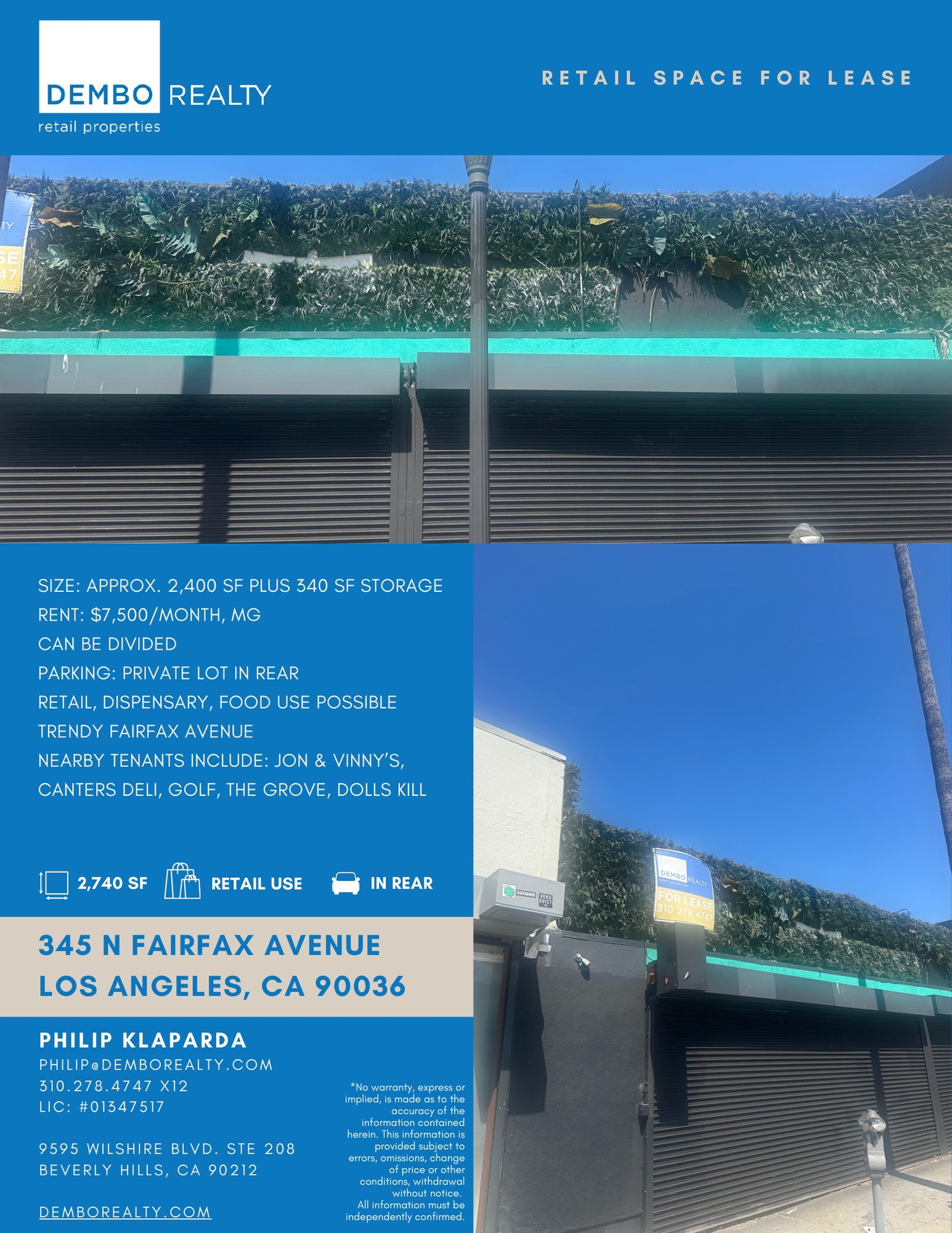 345 Fairfax Ave, Los Angeles, CA 90036-2108