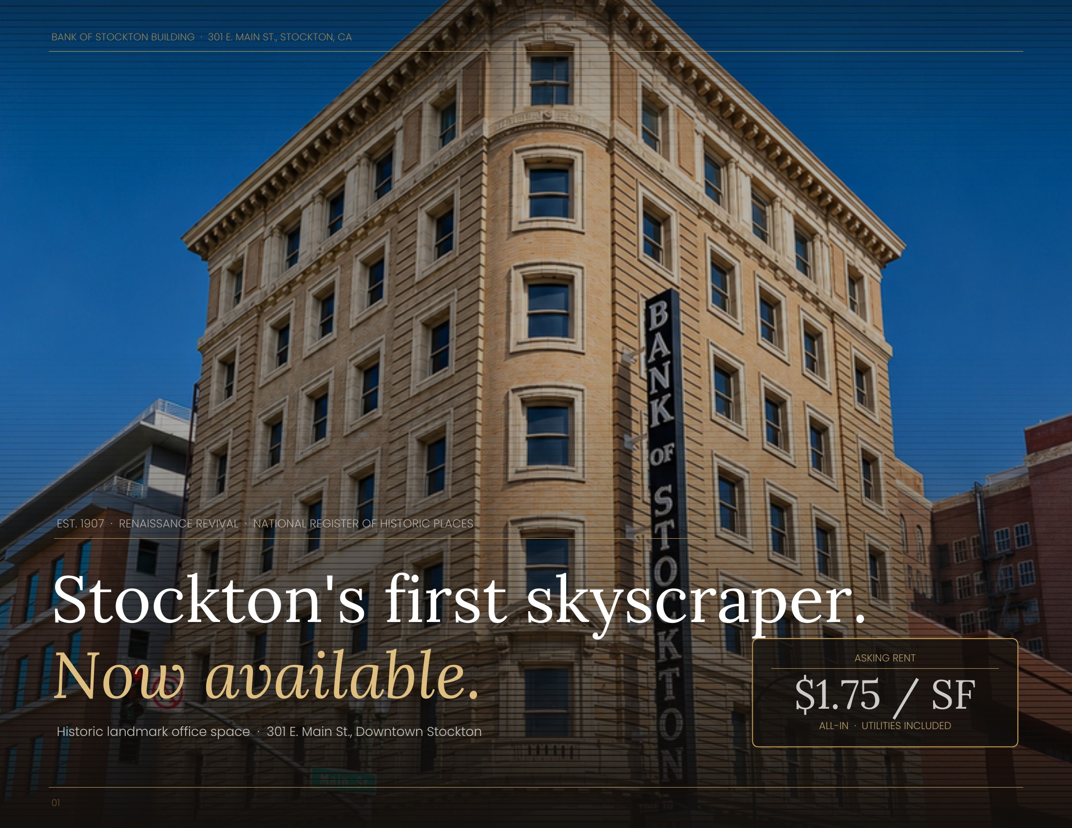 301 E Main St, Stockton, CA 95202