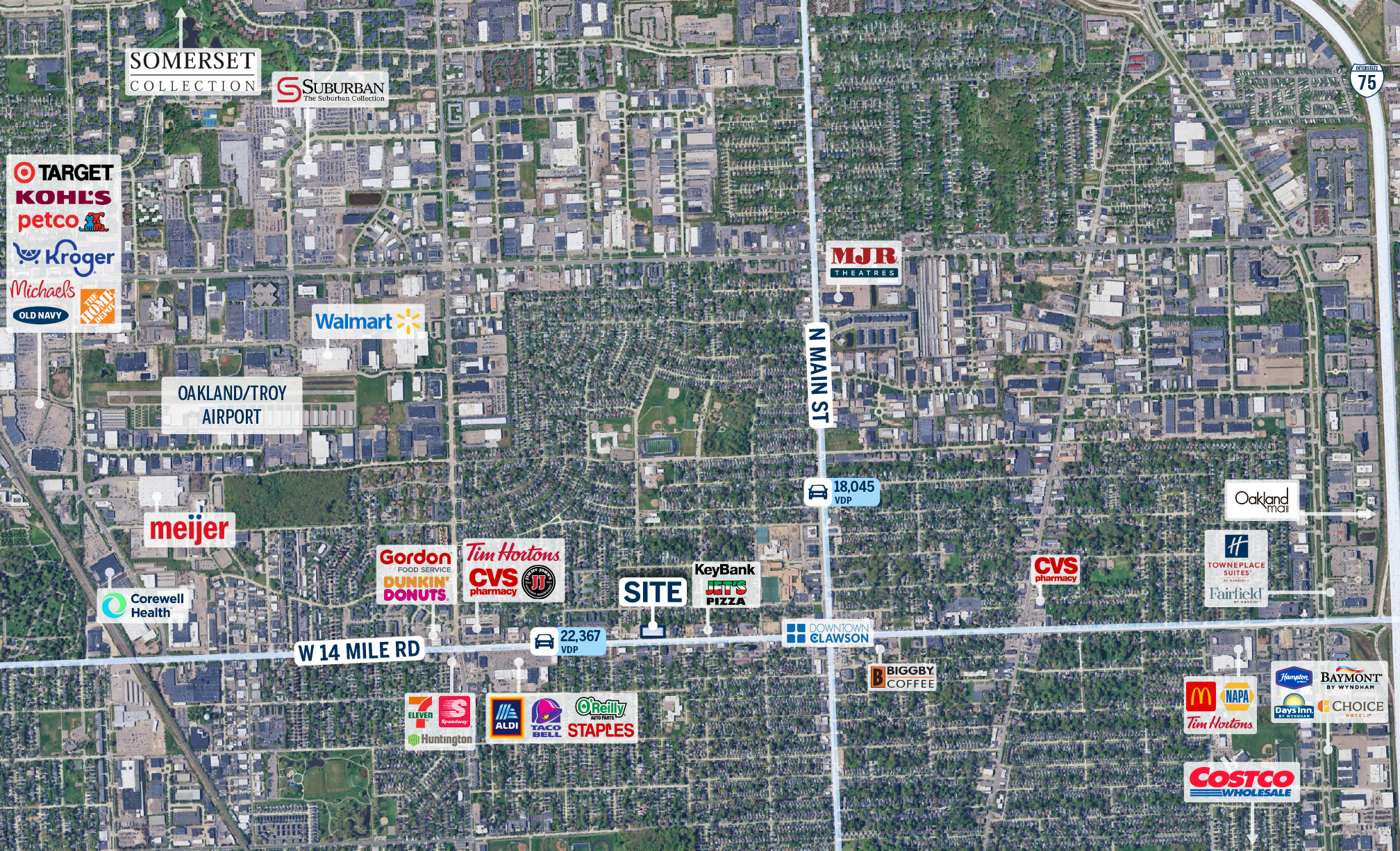 560 W 14 Mile Rd, Clawson, MI 48017