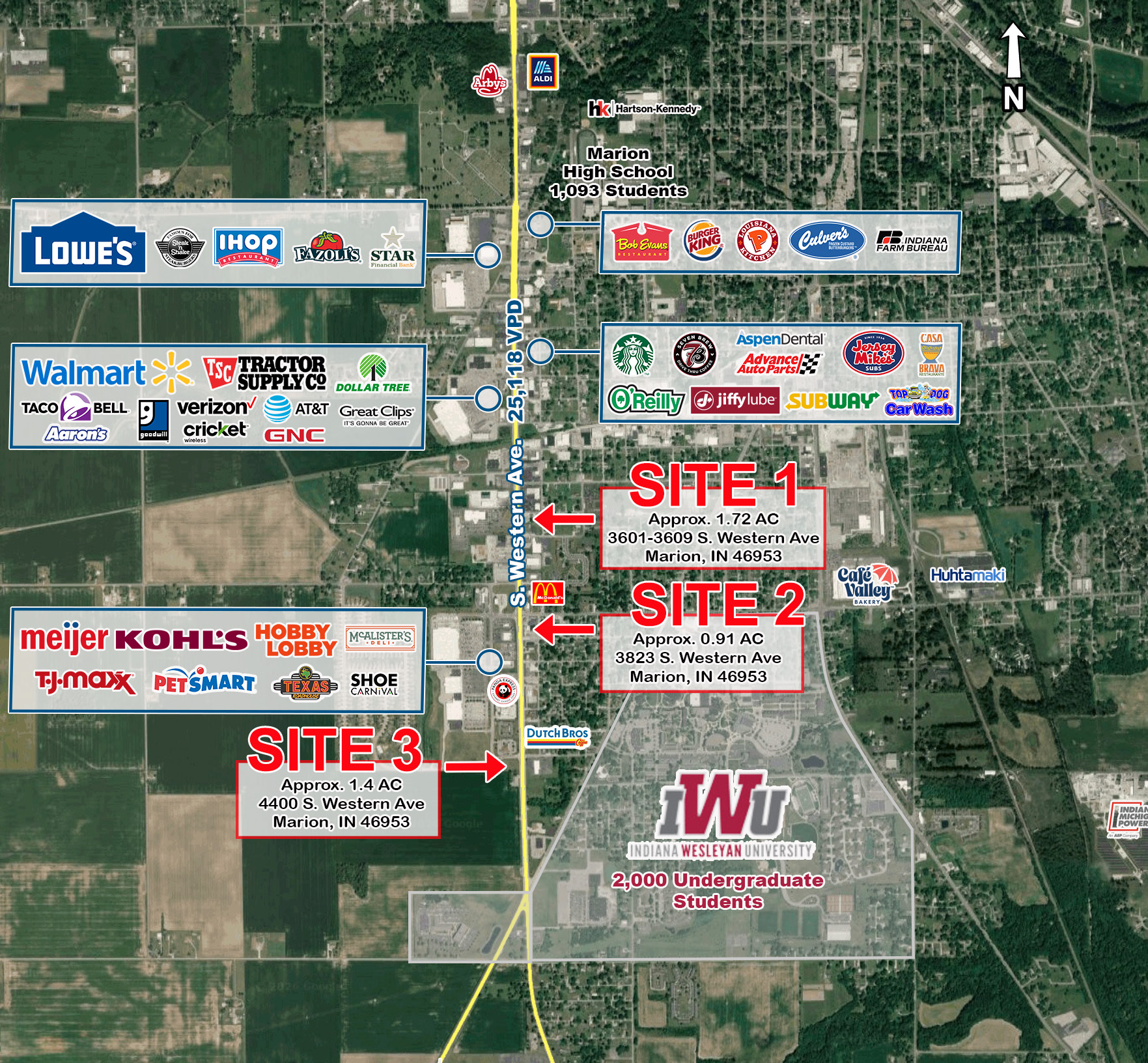 3601 S Western Ave, Marion, IN 46953
