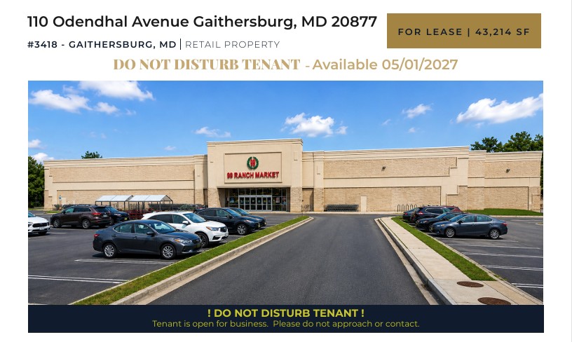 110 Odendhal Ave, Gaithersburg, MD 20877