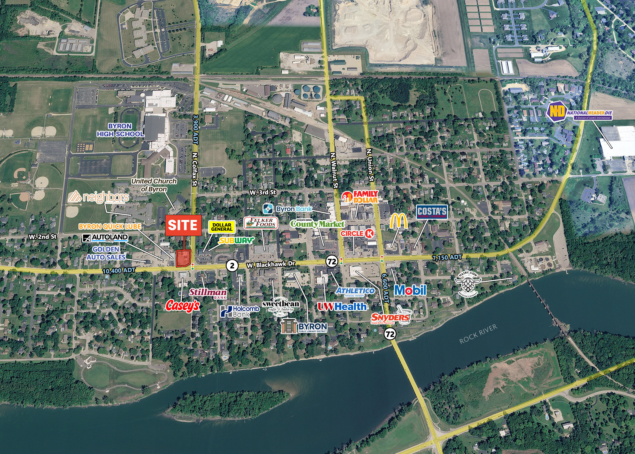 705 W Blackhawk Dr, Byron, IL 61010