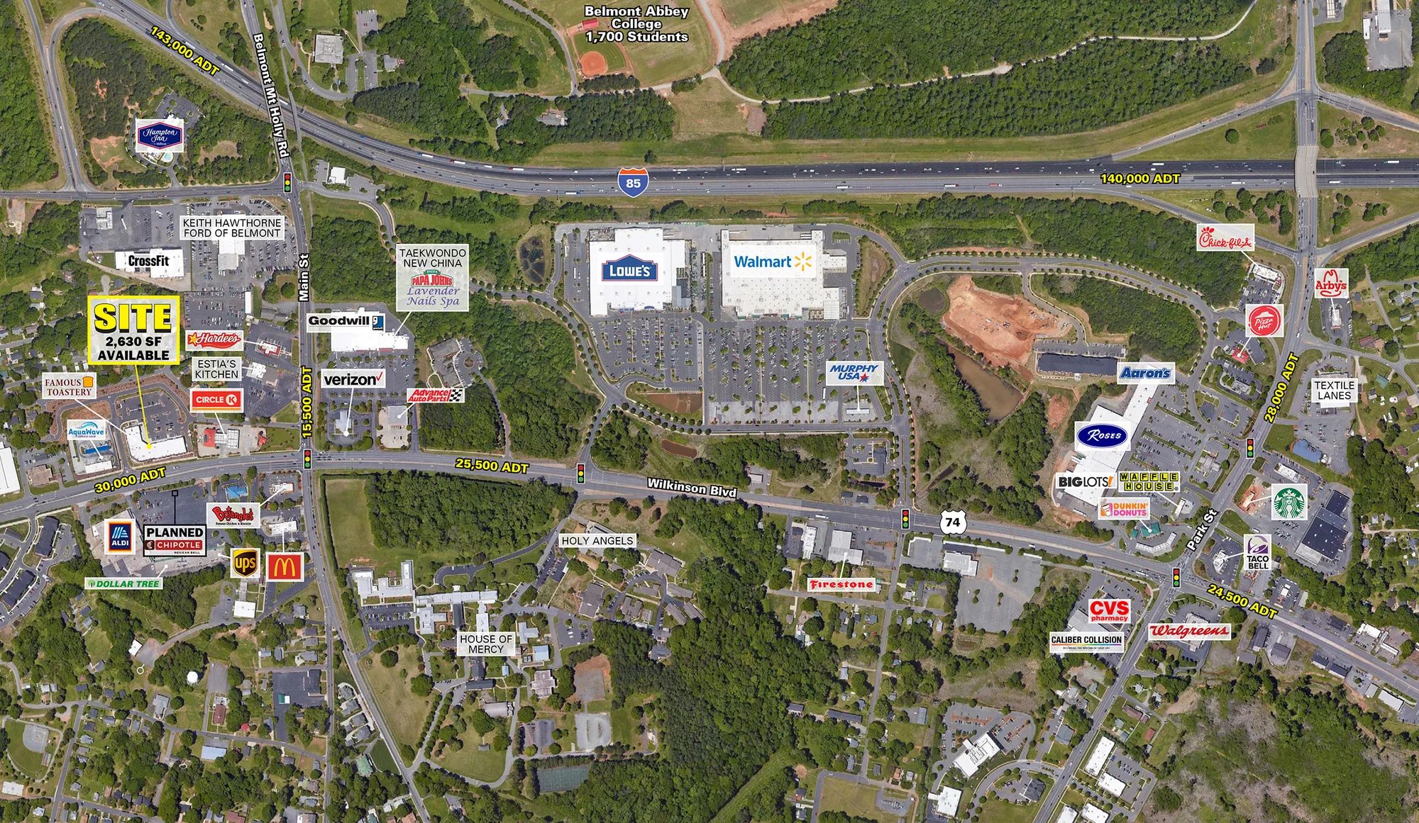 6425 W Wilkinson Blvd, Belmont, NC 28012