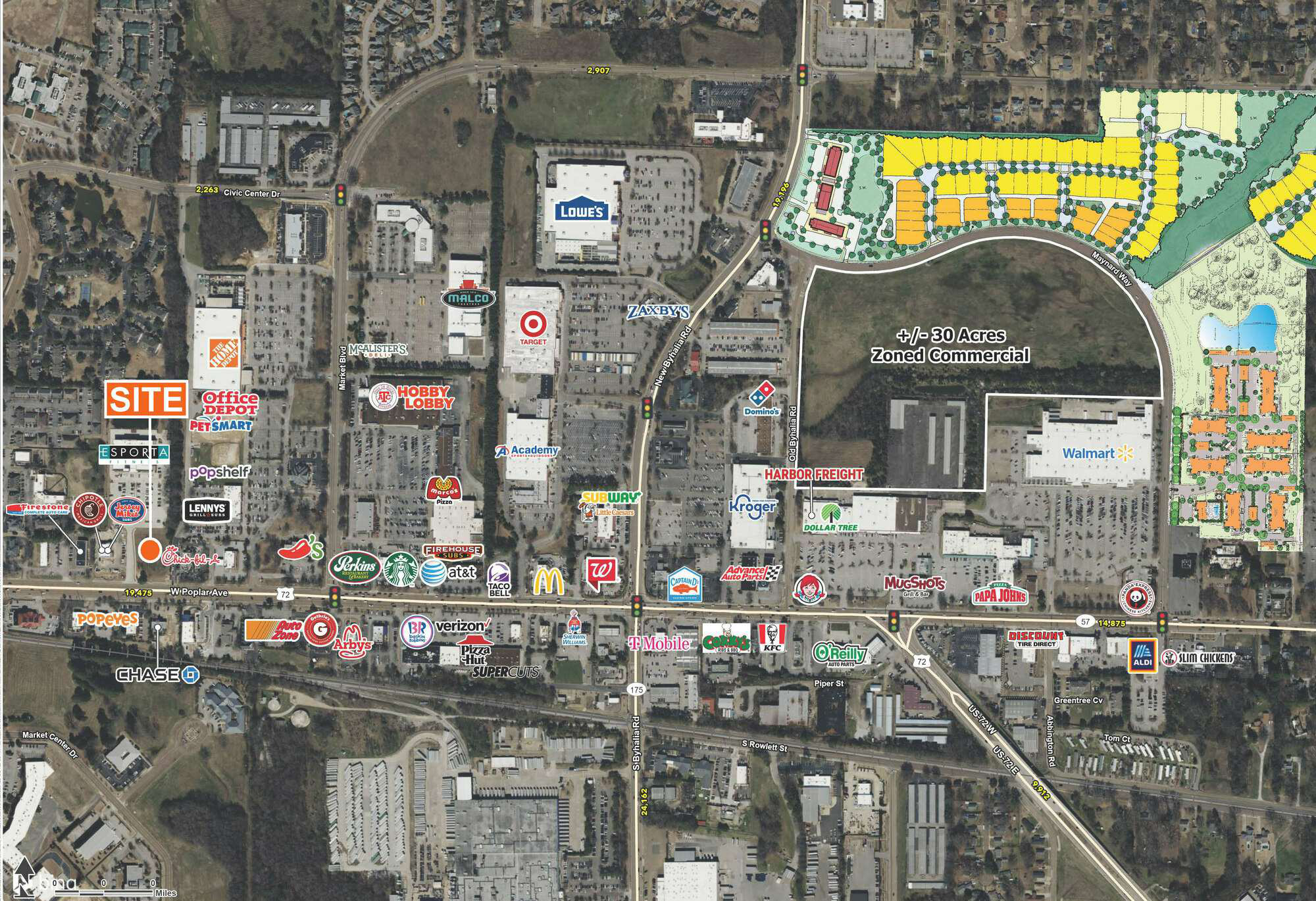 1048 W Poplar Ave, Collierville, TN 38017
