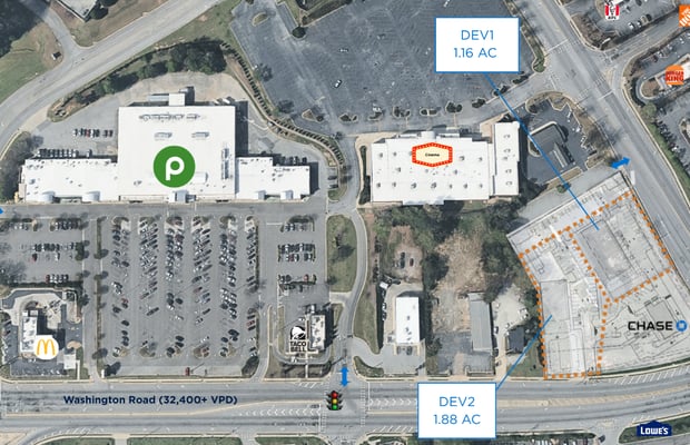 Commercial Real Estate Properties for Lease in Evans, GA | Crexi