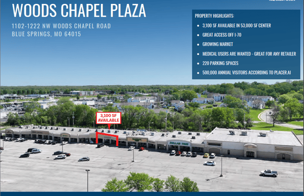 Blue Springs, MO Retail Spaces For Lease | Crexi