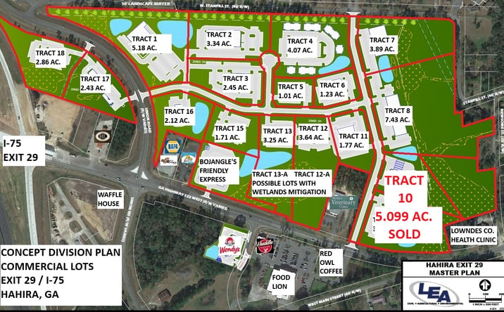 Pictures of Land property located at 750 GA-122, Hahira, GA 31632 for sales - image #1