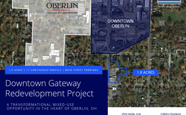 Pictures of Mixed Use, Multifamily, Retail property located at 117- 141 South Main Street, Oberlin, OH 44074 for sales - image #1