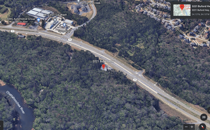Pictures of Land property located at 3217 Buford Hwy, Cumming, GA 30041 for sales - image #1