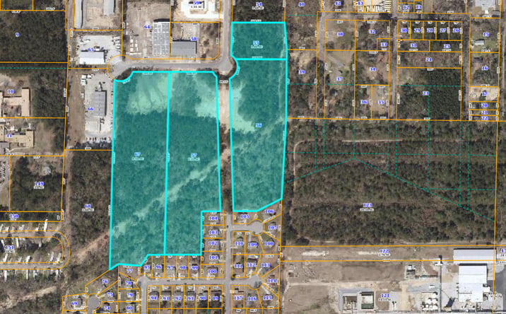 Pictures of Land property located at Commerce Park Lots, Hattiesburg, MS 39401 for sales - image #1