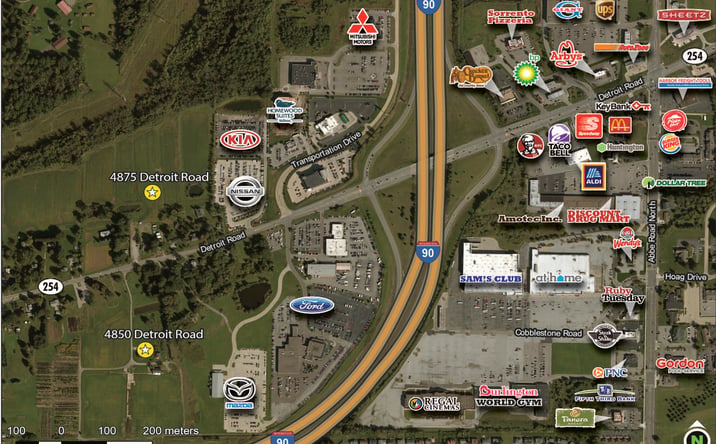 Pictures of Land property located at 4850 Detroit Rd, Sheffield, OH 44035 for sales - image #1