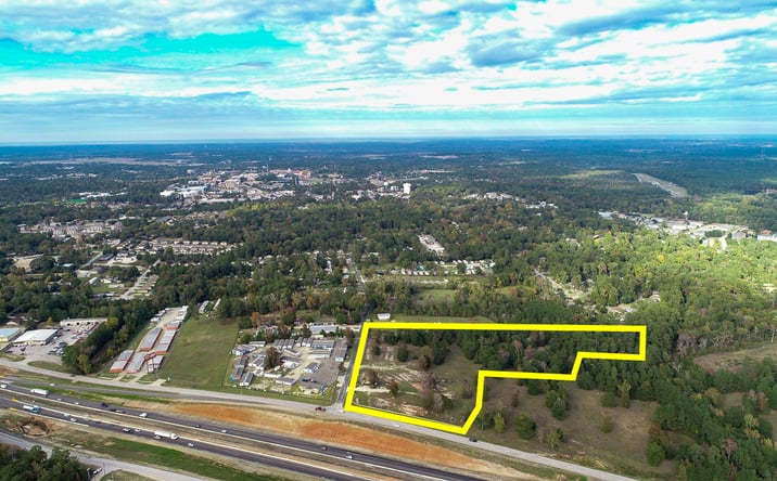 Pictures of Land property located at I-45 & Powell Rd., Huntsville, TX 77340 for sales - image #1