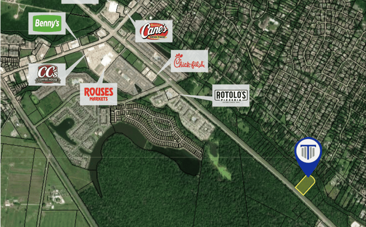 Pictures of Land property located at Burbank Dr, Baton Rouge, LA 70820 for sales - image #1