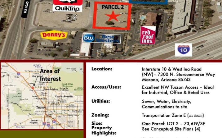 Pictures of Land property located at 7300 N Starcommerce Way, Tucson, AZ 85743 for sales - image #1