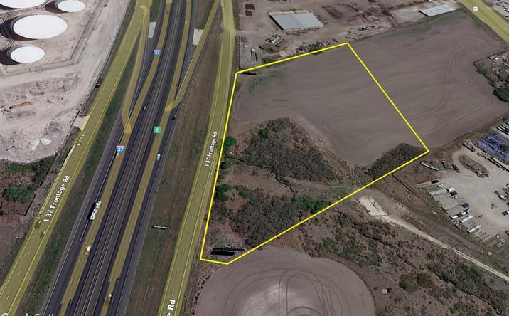 Pictures of Land property located at I-37 Frontage Rd, Corpus Christi, TX 78409 for sales - image #1