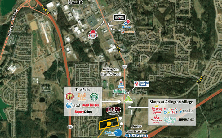 Pictures of Retail, Office, Mixed Use, Land property located at Will Harris St, Arlington, TN 38002 for sales - image #1