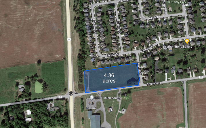 Pictures of Land property located at 1692 Collins Ave, Marysville, OH 43040 for sales - image #1