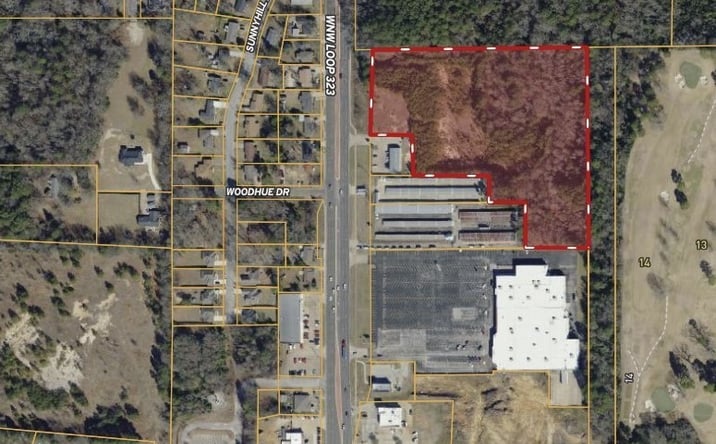 Pictures of Land property located at 605 NNW Loop 323, Tyler, TX 75702 for sales - image #1