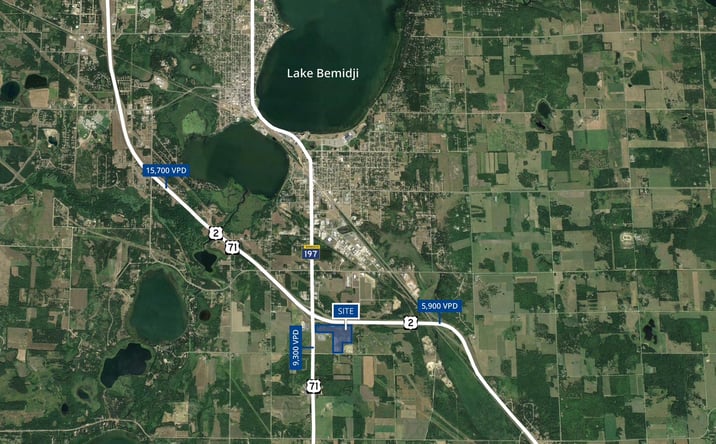 Pictures of Land property located at Hwy 71 & Hwy 2, Bemidji, MN, Bemidji, MN 56601 for sales - image #1