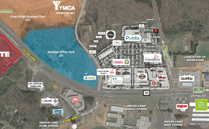 Pictures of Land property located at 8513 Charlotte Hwy, Indian Land, SC 29707 for sales - image #1