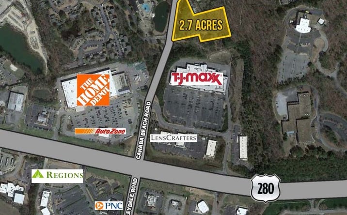 Pictures of Land property located at 3459 Cahaba Beach Road, Birmingham, AL 35242 for sales - image #1