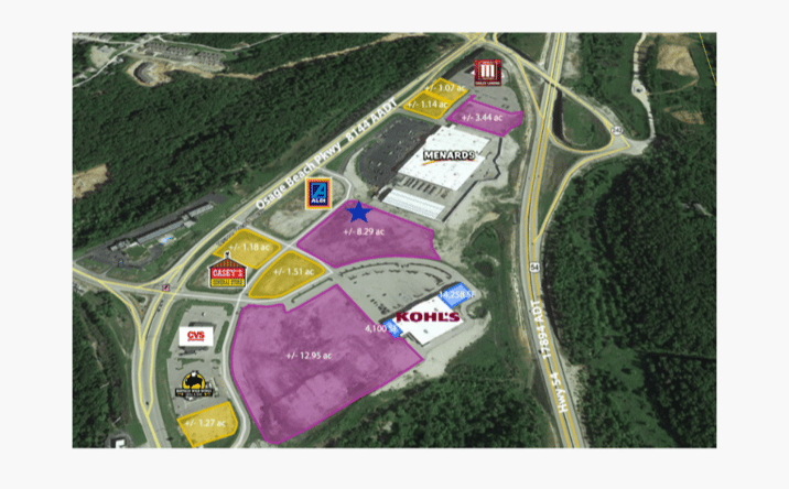 Pictures of Retail, Land property located at 3000 Goldie Prewitt Memorial Pkwy, Lake Ozark, MO 65049 for sales - image #1