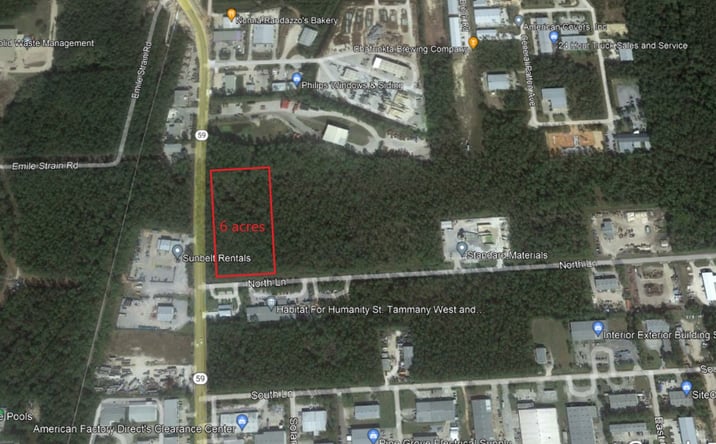 Pictures of Land property located at 3000 LA-59, Mandeville, LA 70471 for sales - image #1