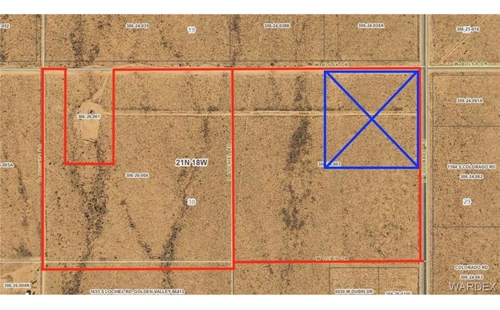 Pictures of Land property located at Colorado Rd, Golden Valley, AZ 86413 for sales - image #1