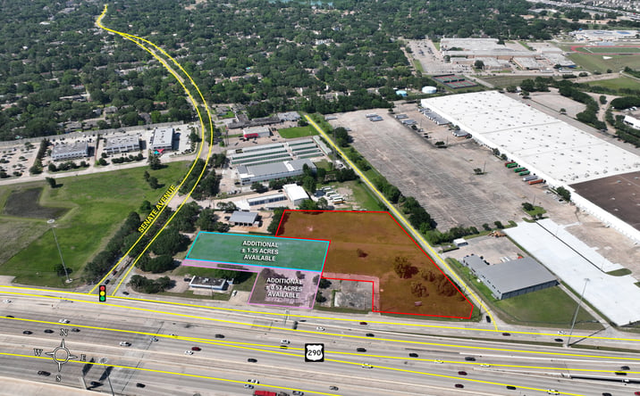 Pictures of Land property located at 0 Northwest Fwy, Houston, TX 77040 for sales - image #1