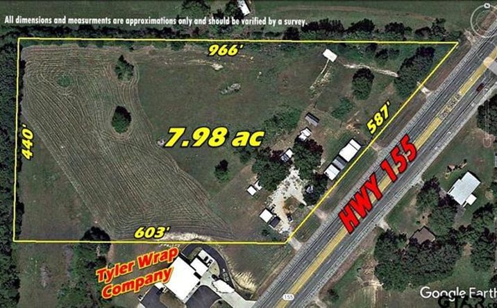 Pictures of Land property located at 16326 State Hwy 155, Tyler, TX 75703 for sales - image #1