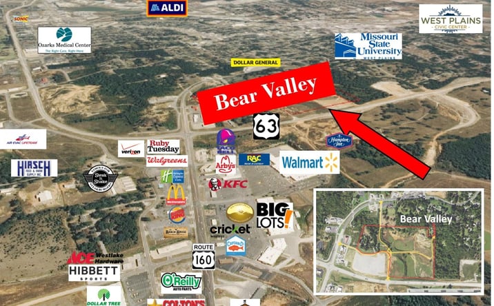 Pictures of Land property located at US-63, West Plains, MO 65775 for sales - image #1