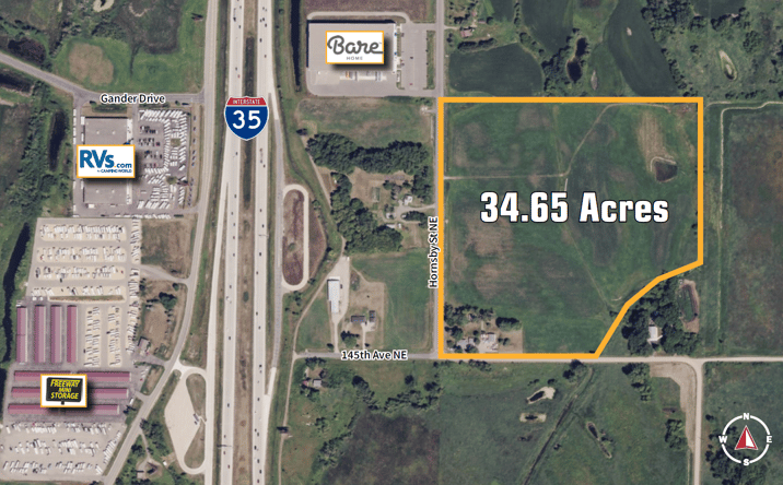 Pictures of Land property located at 9613 145th Ave NE, Forest Lake, MN 55025 for sales - image #1