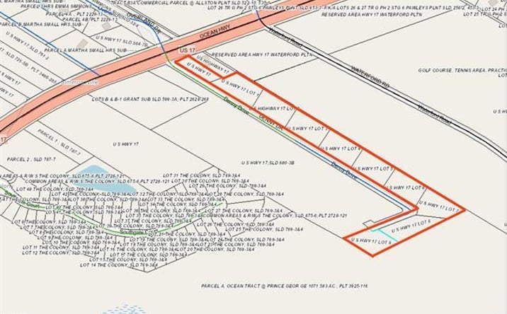 Pictures of Land property located at Denny Dr, Pawleys Island, SC 29585 for sales - image #1