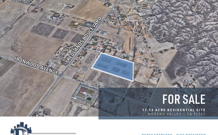 Pictures of Land property located at Juniper Ave and Redlands Blvd, Moreno Valley, CA 92555 for sales - image #1