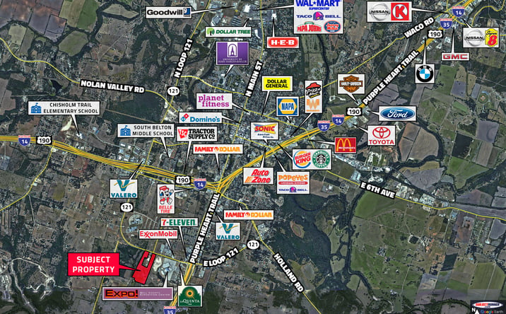 Pictures of Land property located at 703 W Loop 121, Belton, TX 76513 for sales - image #1