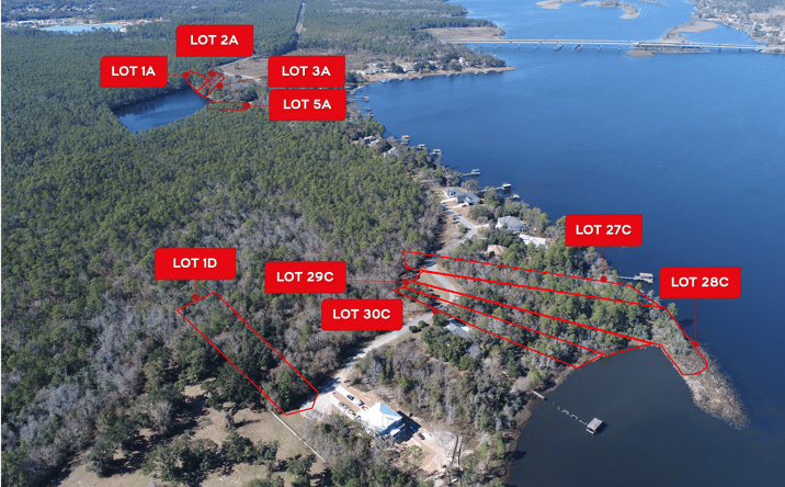 Pictures of Land property located at Old Bay Pointe Rd Lot 29C, Milton, FL 32583 for sales - image #1