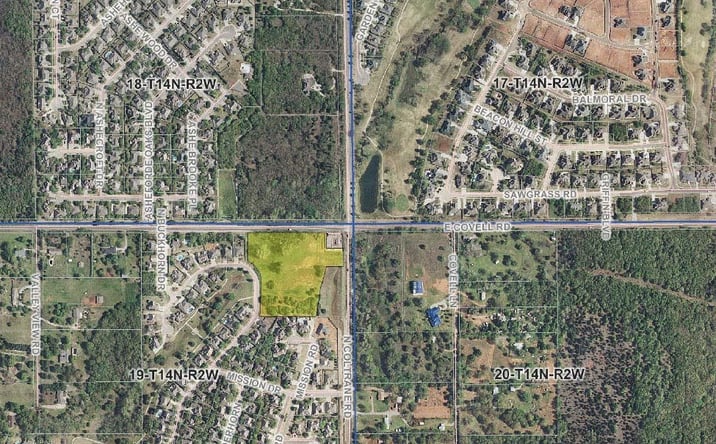 Pictures of Land property located at SW Corner of Coltrane and Covell, Edmond, OK 73034 for sales - image #1