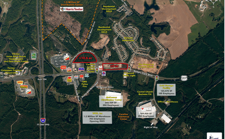 Pictures of Land property located at 207 Rogers Clark Blvd, Bowling Green, VA 22427 for sales - image #1