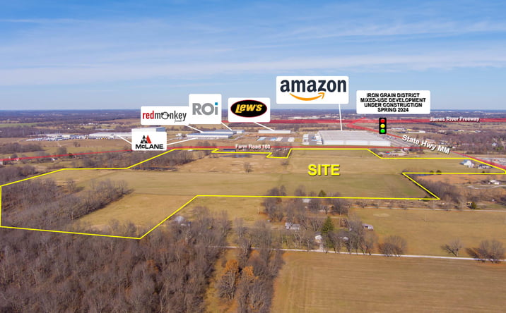 Pictures of Land property located at Farm Road 160 and State Hwy MM, Republic, MO 65619 for sales - image #1