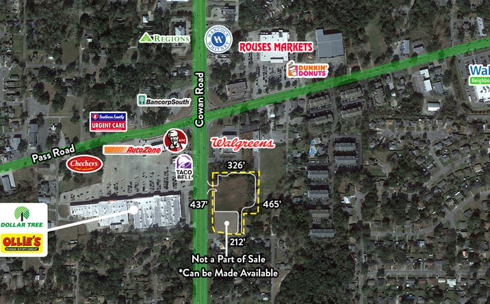 Pictures of Land property located at 1 Cowan Rd, Gulfport, MS 39507 for sales - image #1