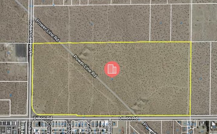 Pictures of Land property located at 64041 Dillon Rd, North Palm Springs, CA 92258 for sales - image #1