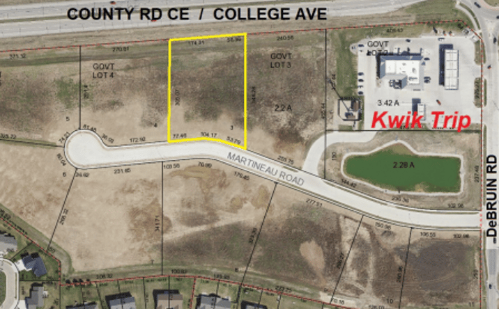 Pictures of Land property located at 534 Martineau Rd, Combined Locks, WI 54113 for sales - image #1