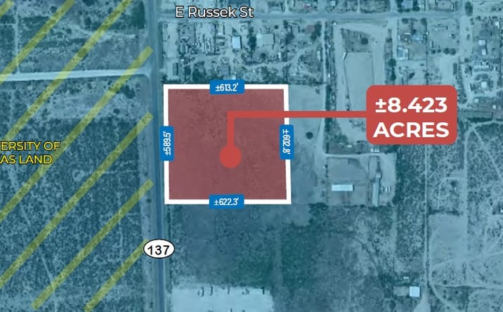 Pictures of Land property located at 700 S State Hwy, Big Lake, TX 76932, 700 S South, Big Lake, TX 76932 for sales - image #1