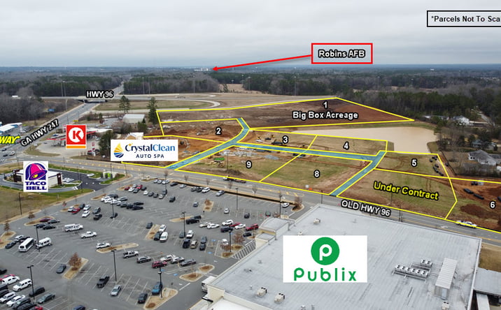 Pictures of Land property located at Old Highway 96, Bonaire, GA 31005 for sales - image #1