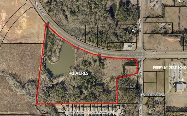 Pictures of Land property located at Hwy 41  and Perry Pkwy, Perry, GA 31069 for sales - image #1