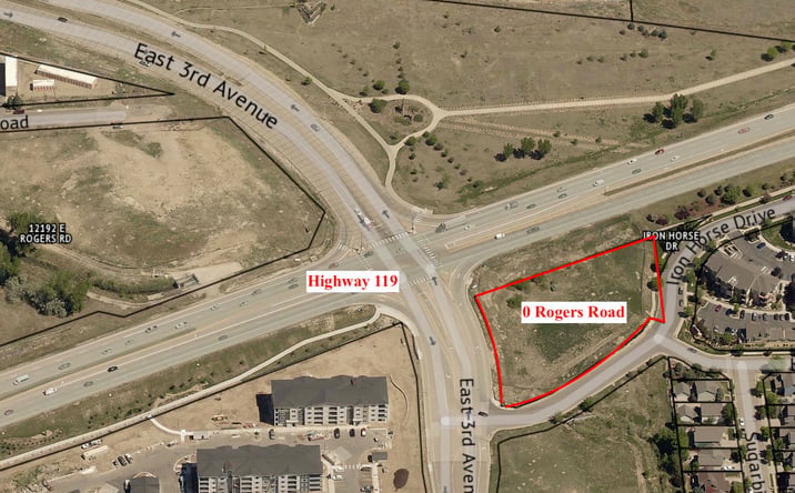 Pictures of Land property located at 0 Rogers Road - Ken Pratt Blvd (Co Hwy 119) & 3Rd Avenue, Longmont, CO 80501 for sales - image #1